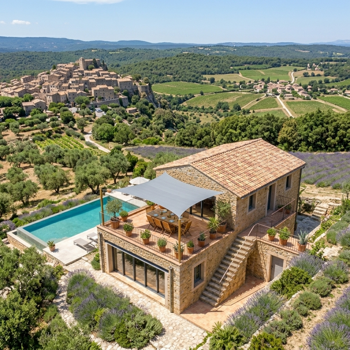 Voile d'Ombrage Carrée Grise Imperméable